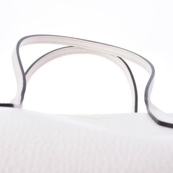 GUCCI Swing Tote White Calf Bag - Picture 4 of 12